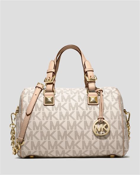 michael kors grayson md chain satchel|michael kors carine large satchel.